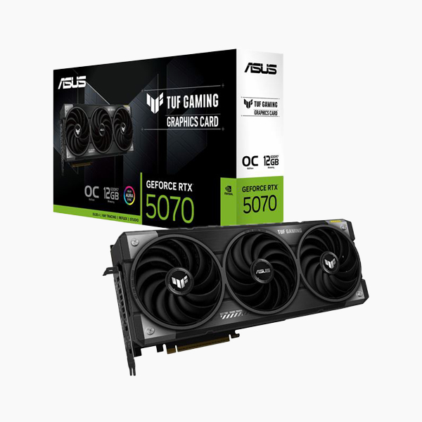 کارت گرافیک ایسوس TUF Gaming GeForce RTX 5070 12GB GDDR7 OC Edition